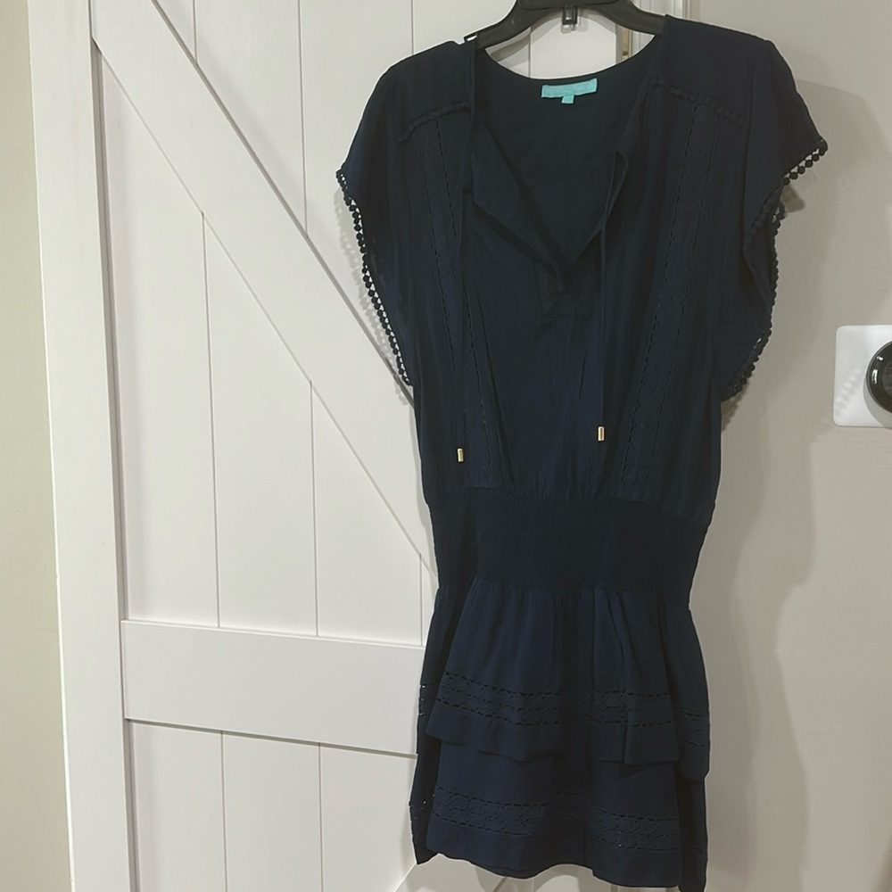 Melissa Odabash cover up or dress in Navy blue